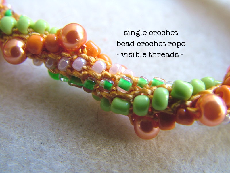 Bead Crochet Bracelet Pattern Beaded Rope Pattern Floral Print Bracelet  Seed Beads Diy 