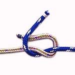 Square Knot - form loop