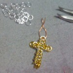 How to make chain mail cross