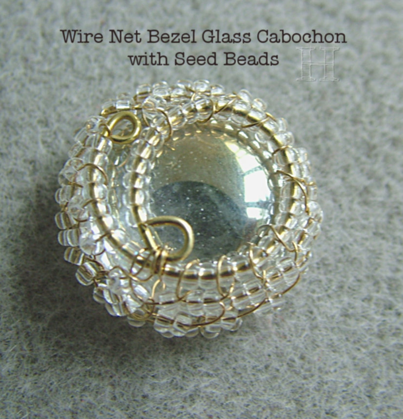 Wire Wrapped Bezel for Cabochons