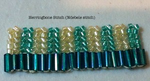 Herringbone Stitch (Ndebele Stitch)
