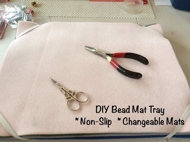 Bead Mat Tray - changeable, non-slip DIY ・ClearlyHelena