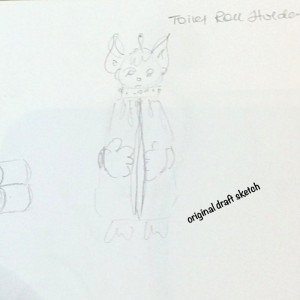 sketch handmade toilet roll holder-009