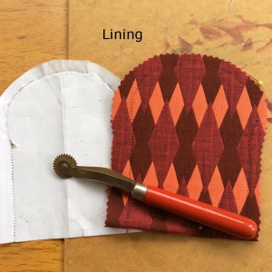 lining for the Moertel Fairy crochet purse