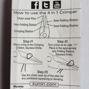 xuron 4-in-1 crimp tool instructions