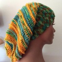 crochet slouchy beanie