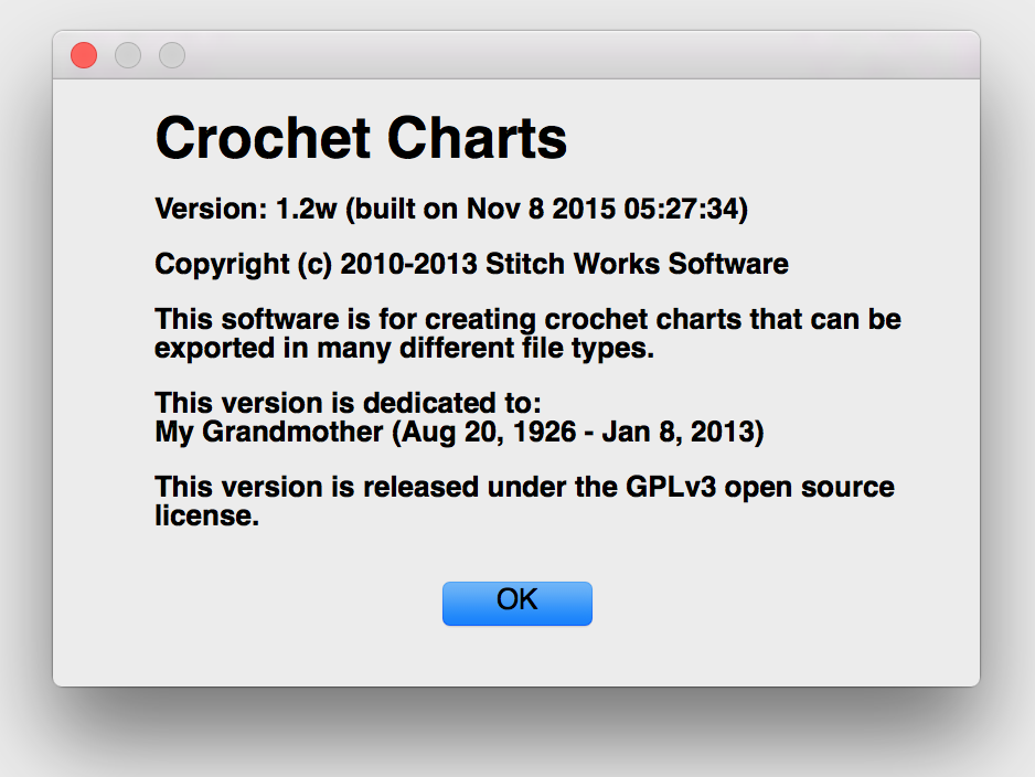 Crochet Chart Software Mac