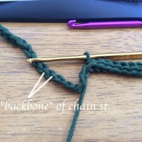 beginning crochet neck warmer