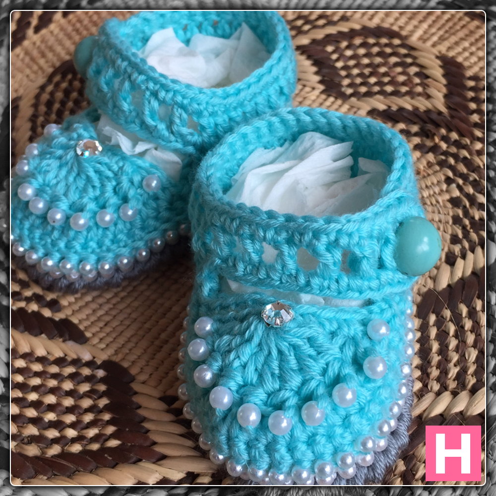 blue montee baby shoes CH0382-005