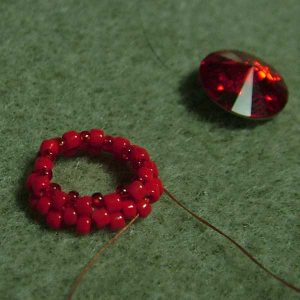 fire water earrings ch0246-008