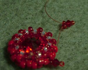 fire water earrings ch0246-012