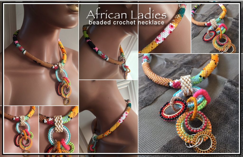 african ladies necklace CH0403-000