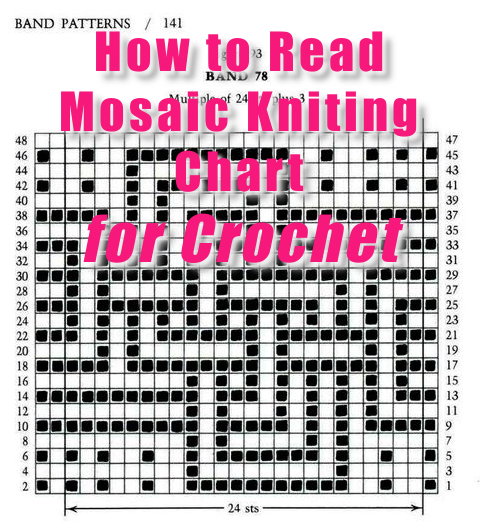 Make A Swirly Mosaic Crochet Pattern ( With Free Chart ) - JSPCREATE