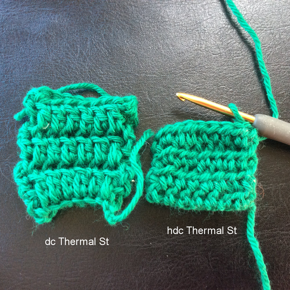 Crochet Potholder Pattern - Thermal Stitch - My Crochet Space