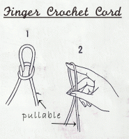 How To Finger Crochet a Cord