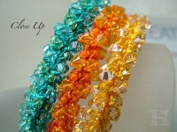 Beaded Crochet Bracelet