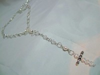 pearl and crystal rosary