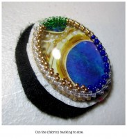 how to make customised glass cabochons