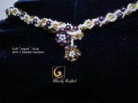 clasp: beaded-crochet-y-necklace