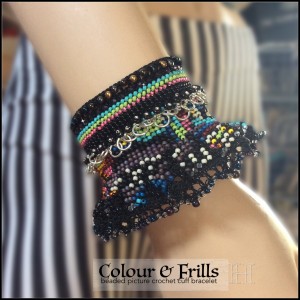 Colour & Frills Cuff Bracelet (CH0365)