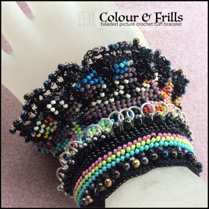 Colour & Frills Cuff Bracelet (CH0365)