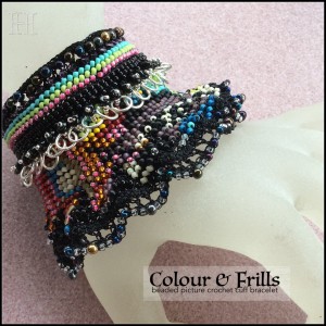 Colour & Frills Cuff Bracelet (CH0365)