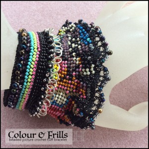 Colour & Frills Cuff Bracelet (CH0365)