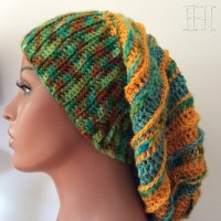 crochet slouchy beanie