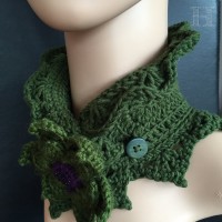 crochet neck warmer