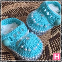 blue montee baby shoes CH0382-001