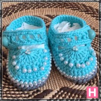blue montee baby shoes CH0382-004
