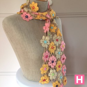 crochet flower shawl-CH0383-003