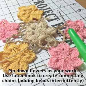 crochet flower shawl-CH0383-011