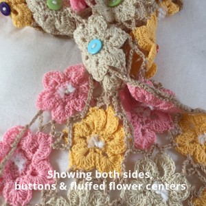 crochet flower shawl-CH0383-013