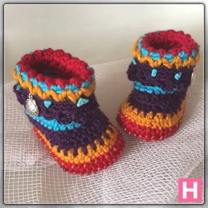 bohemian baby boots-ch0388-004