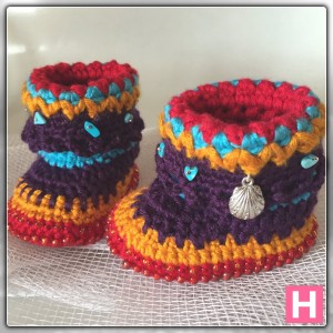 bohemian baby boots-ch0388-006