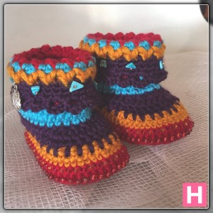bohemian baby boots-ch0388-007