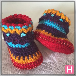 bohemian baby boots-ch0388-008