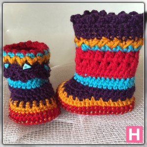 bohemian baby boots-ch0388-009