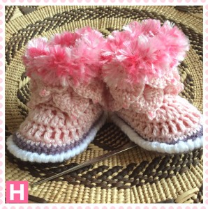 pink fluffy boots-CH0390-003