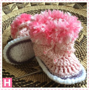 pink fluffy boots-CH0390-004