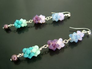 hippie dangle earrings CH0176-003