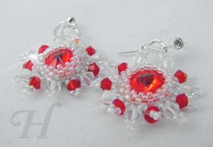 red sun earrings ch0243-003