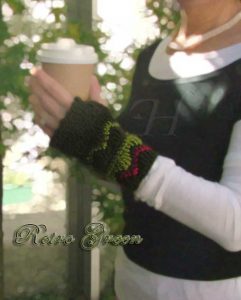 retro green gloves ch0263b-015