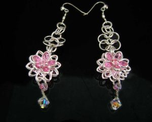 swarovski in bloom earrings ch0145-003