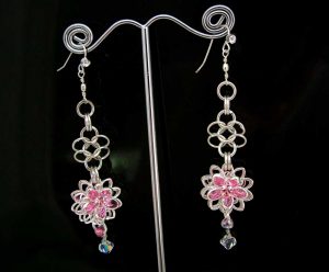 swarovski in bloom earrings ch0145-003