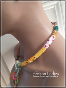 african ladies necklace CH0403-003