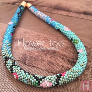 flower too necklace CH0408-001