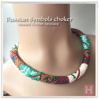 russian symbols necklace CH0405-002