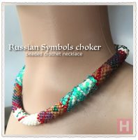 russian symbols necklace CH0405-003